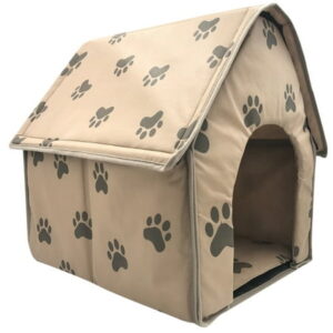 OAVQHLG3B Foldable Dog House, Cat Tent, Dog House Small Pet Bed Tent Indoor Outdoor, Portable Foldable Puppy Kennel Dog Bed for Small Medium Dogs