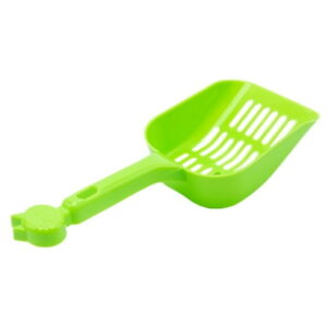 Duklien Litter Scoop Plastic Cat Litter Scoop Kitty Litter Boxes Pet Sift Shovel Litter Cleaning Tool (Green)