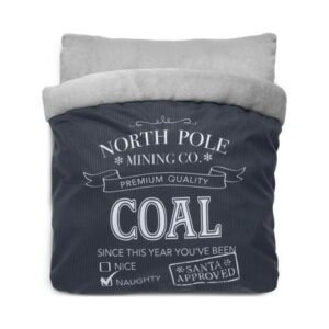 Vibrant Life Naughty or Nice Small Comfy Cave Cat / Dog Bed