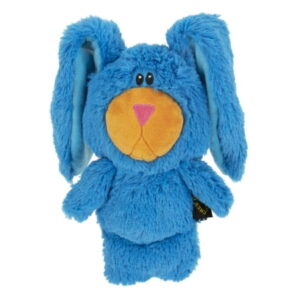 TrustyPup Action Plush Bunny Dog Toy, Bite Activated Animated Squeaker with Soft Chew Resistant Plush, Large