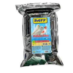 Holland White is a very exquisite and nutritious compound food for granivorous birds without dyes. (5Lb)