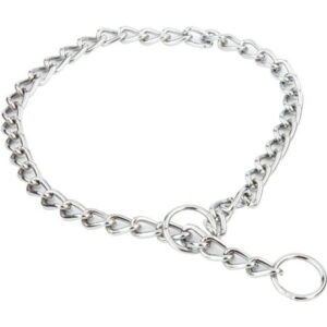 Boss Pet Guardian Gear 26 In. Chrome-Plated Steel Heavy-Weight Dog Choke Chain
