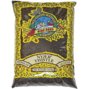 Meadow Ridge Farms Nyjer Thistle Bird Seed, 8-Pound Bag