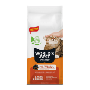 World’s Best Cat Litter Low Tracking & Dust Control Natural Unscented Cat Litter, 28 lb.