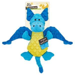 Pet ‘n Shape Tuff No Stuffing Plush Flying Dragon Dog Toy