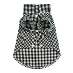 Four Seasons Pet Clothes Dog Plaid Shirt Teddy Small Dog Clothing Comfortable Handsome Cute Pet Clothes Rack Pet Clothes for Small Dogs Girl Pet Clothes for Small Dogs Boy Pet Clothes for Small Dogs