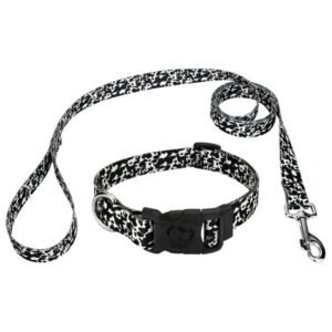 Country Brook Petz® Deluxe Dairy Cow Dog Collar and Leash, Extra Small