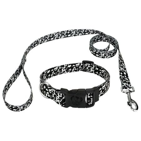 Country Brook Petz® Deluxe Dairy Cow Dog Collar and Leash, Extra Small