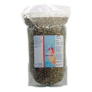 Morning Bird Hemp Seed, Healthy Bird Food with Protein, Fat, Fiber, Calcium, Minerals, Vitamins, and Amino Acids, 9 lbs