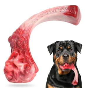 PcEoTllar Dog Chew Toy for Aggressive Chewer Large Breed, Long Lasting Dog Chew Bones for Medium Large Dogs