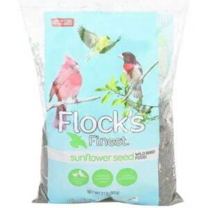 Flock’s Finest Wild Bird Sunflower Seed (Pack of 12)