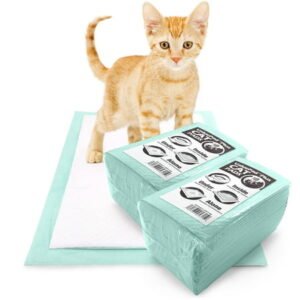 ValuePad Plus Cat Litter Pads, 16.9×11.4 Inch, Unscented, 50 Count – Breeze Compatible Refills