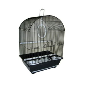 YML 1304BLK Round Top Style Bird Cage