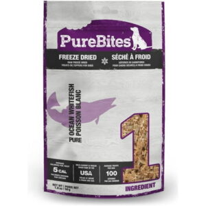 PureBites Ocean Whitefish Freeze-Dried Treats for Dogs 1.8 oz