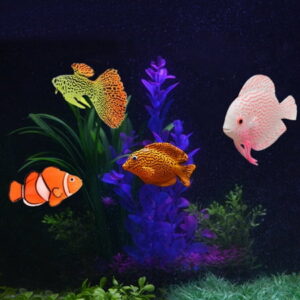 Luminous Aquarium Luminous Fish, Aquarium Artificial Fish, For Fish Tank Aquarium Office Garden Household