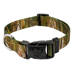 Country Brook Design® Deluxe Waterfowl Camo Dog Collar – U.S.A., Extra Large