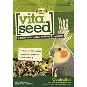 Higgins Vita Seed Cockatiel Bird Food, 5 Lb