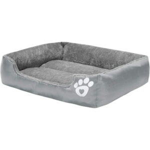 Medium size dog bed, rectangular washable dog bed, comfortable and breathable pet sofa, medium size dog warm orthopedic dog bed