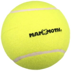 Mammoth Tennis Chews Tennis Ball Dog Toy, Extra Large, 6″