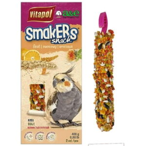 AE Cage Company Smakers Cockatiel Fruit Treat Sticks