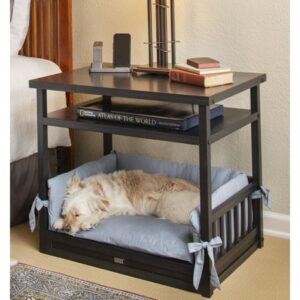 ECOFLEX® Dog Bed Nightstand-Espresso