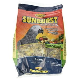 Higgins Sunburst Parrot Bird Food, 3 Lb