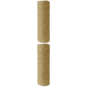 Set of 2 Cat Climbing Frame Accessories Tree Scratch Post Extension Towers Column