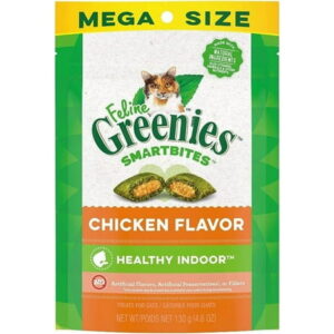 Greenies SmartBites Healthy Indoor Chicken Flavor Cat Treats [Cat, Cat Treats] 4.6 oz