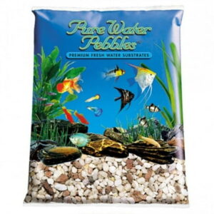 Pure Water Pebbles Aquarium Gravel – Custom Blend – 5 lbs (6.3-9.5 mm Grain)