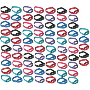 100 Martingale Dog Collar Bulk Pack Shelter Rescue Vet Assorted Colors Pick Size (Large – 18 to 26 inch)