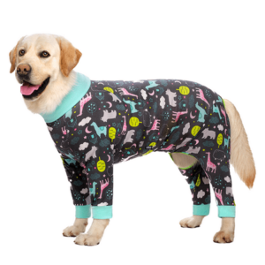 Dog Pajamas Jumpsuit ,Lightweight Dog Pjs Clothes Apparel Onesies,Shirt for Large Size Dogs After Surgery