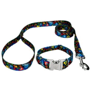 Country Brook Petz® Premium Potpourri Dog Collar and Leash, Extra Large