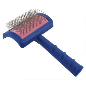 Blue Universal Slicker Brush Professional Dog Grooming Tool Choose Regular Size (Medium)