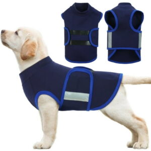 ROZKITCH Dog Anxiety Vest Comfort Soft Dog Anxiety Calming Vest Coat for Small Medium Large Dogs Adjustable Dog Anxiety Relief Shirt Wrap for Thunderstorms Fireworks Vet Visits Separation