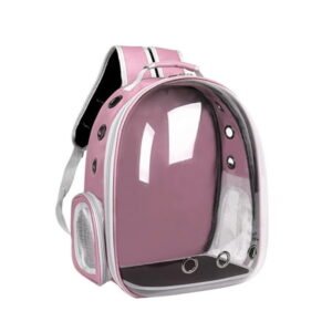 Summercome Pet Backpack Carrier Bubble Bag, Transparent Space Capsule, Pet Carrier Hiking Backpack, Pets Backpack Carrier for Cats Puppies Airline Approved Travel Outdoor Use, Muti-Colors