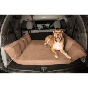 Backseat Barker: SUV Edition (Orthopedic Shock-Absorbing Big Barker Dog Bed for Back of Sport Utility Vehicles)