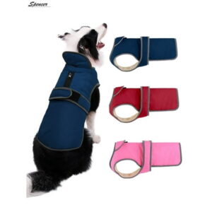 Spencer Reflective Waterproof Dog Coat Cold Weather Warm Dog Jacket Pets Apparel for Small Medium Large Dogs “M-2XL”