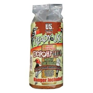 C&S Products 1 lbs Hot Pepper Log Suet