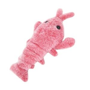 TIIFSWHS Electric Rocking Lobster Pet Electric Chewing Toy Modeling USB Charging Interactive Pet Toy