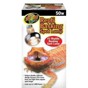 Zoo Med Basking Daytime Spot Lamp Bulb for Reptiles Size: 50W