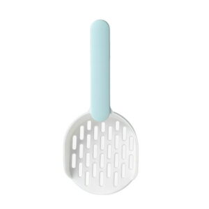 Laxiabr Cat Litter Scooplitter Scoop Plastic Cat Litter Spoon Portable Cat Litter Box Pet Sieve Shovel Cat Litter Cleaning Tool 5 Colors (B One Size)