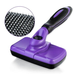 Cat Brush,Self-Cleaning Slicker Brush for Dogs and Cats,Pet Grooming Brush for Short&Long Hair,Comb for Grooming Dogs Cats Rabbits and More,Deshedding Tool,Dog Brush