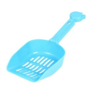 XUYEEYUAN Litter Scoop Plastic Cat Litter Scoop Kitty Litter Boxes Pet Sift Shovel Litter Cleaning Tool (Blue One Size)