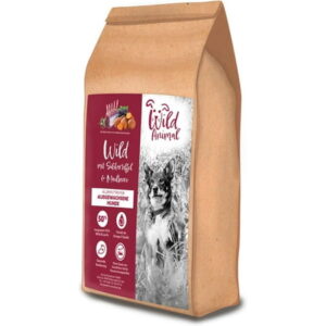 Wild Animal Croquettes Premium Pour Chiens, Gibier Avec Patate Douce Et Mûre De Mûrier, Sans Céréales, Lot De 1 (1 X 12 Kg)