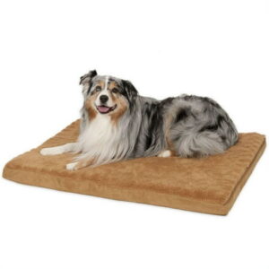 Aspen Pet Antimicrobial Orthopedic Pet Bed for Dogs, 30″ x 40″, Gray