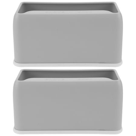 Gymnture Cat Litter Scoop Holder Scooper Caddy 2pcs Stand Gray