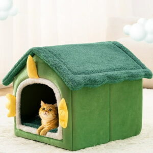 Dog House Winter Warm All Season All-purpose House Bed House Villa Closed Winter Dog House Dogs And Dog Christmas Gift