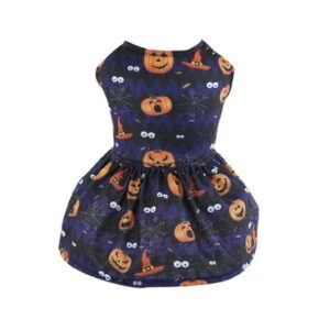 Halloween Dog Dresses Costume Puppy Dress One Piece Pet Apparel Girl Doggies Holiday Party Outfits