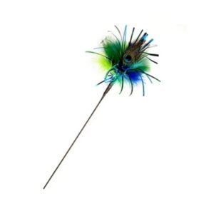 Go Cat 18″ Peacock Sparkler Cat Toy