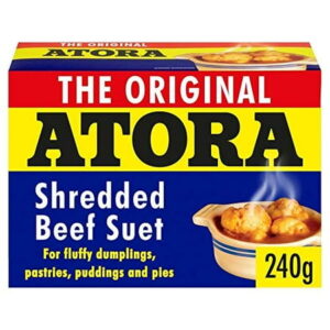 Atora Shredded Beef Suet 240g – Pack of 2